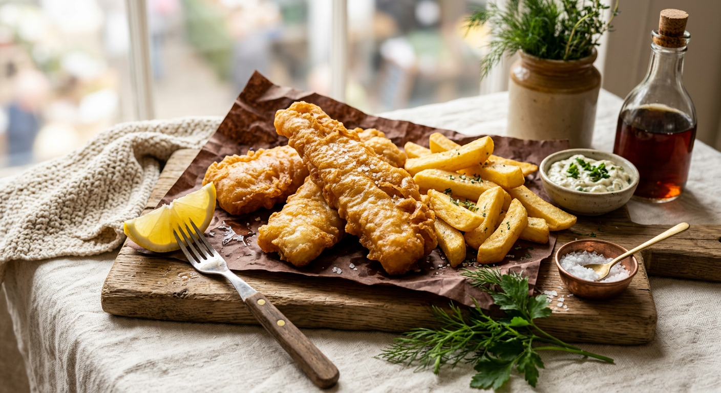 Battered Cod (10)