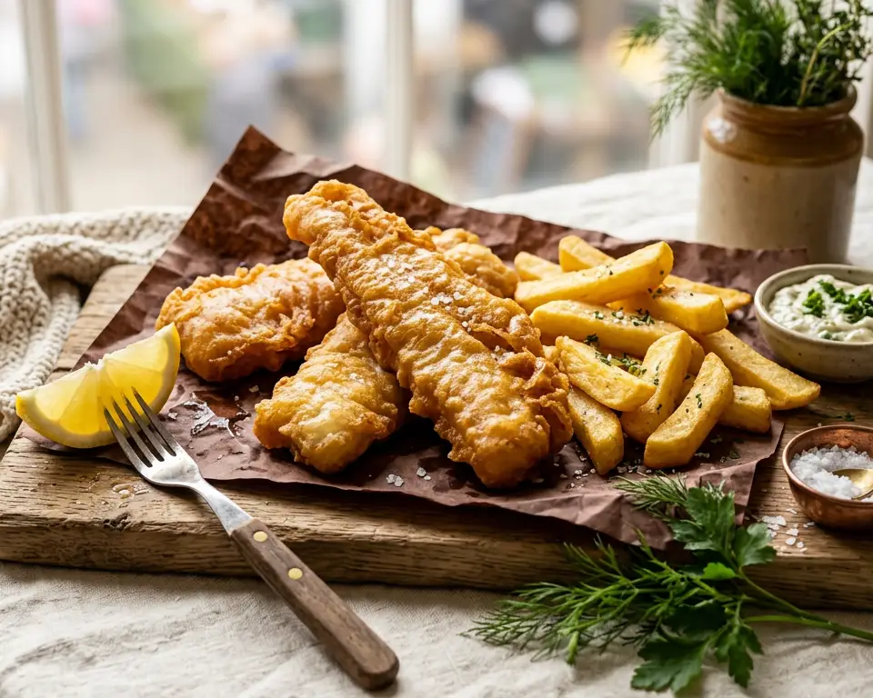 Battered Cod (10)