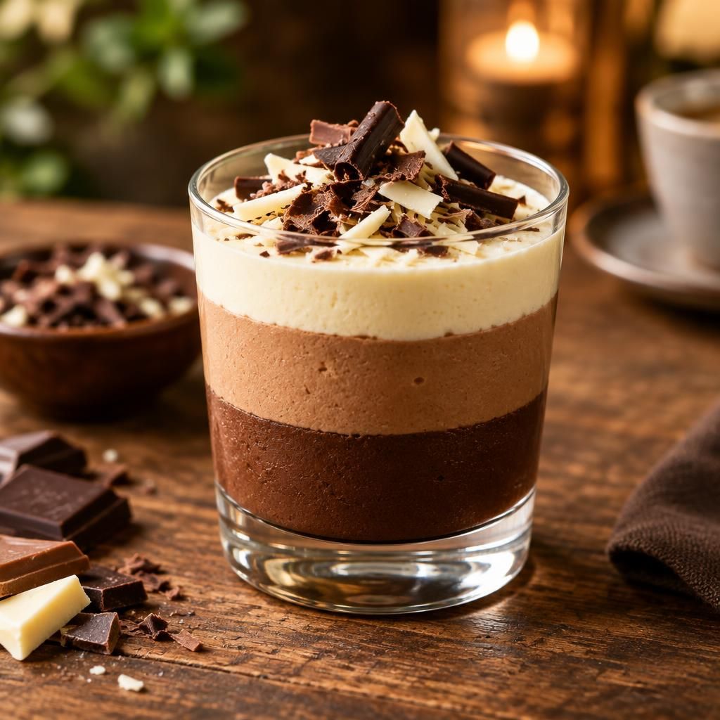 Triple Choc Calypso Mousse