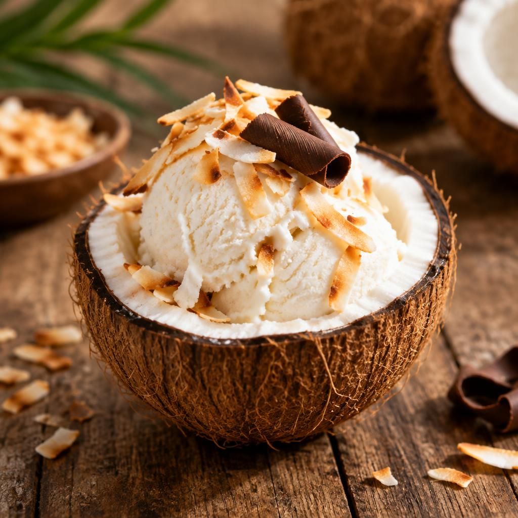Coconut Ice Cream