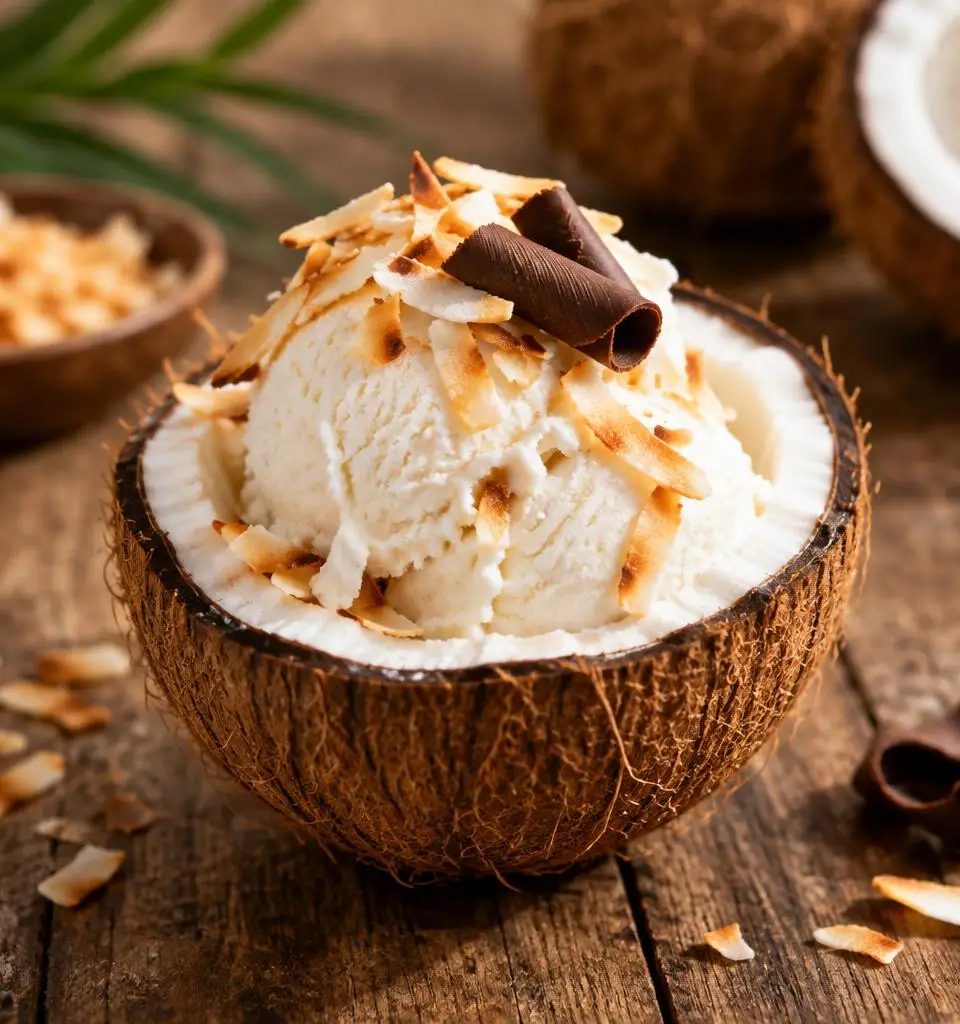 Coconut Ice Cream
