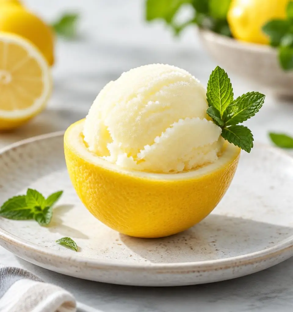 Lemon Sorbet