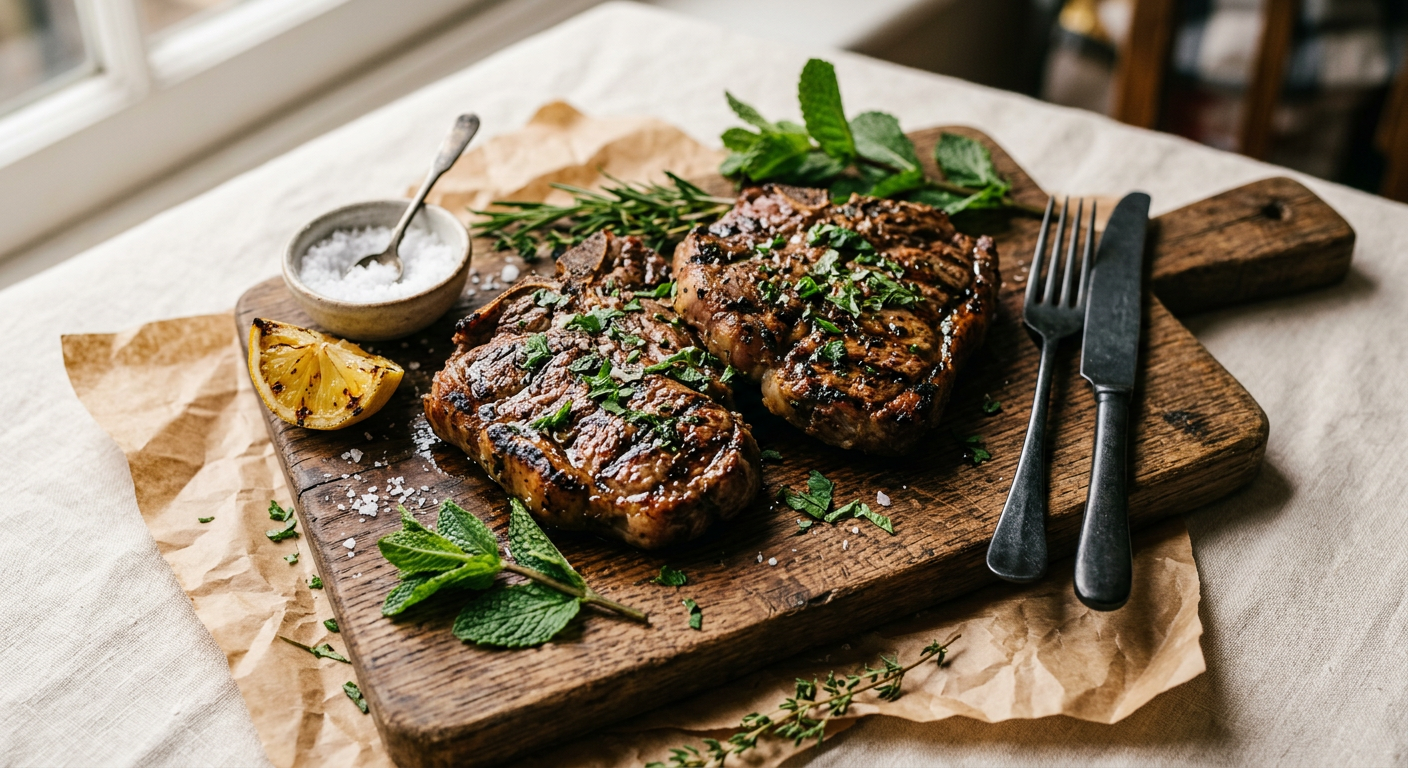 Minted Lamb Chump (10)