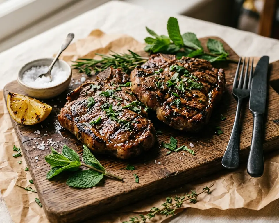 Minted Lamb Chump (10)