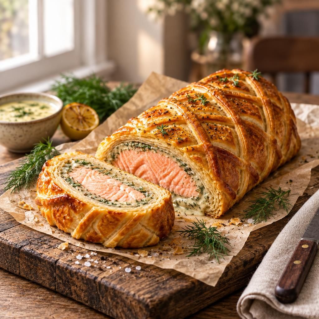 Salmon Wellington