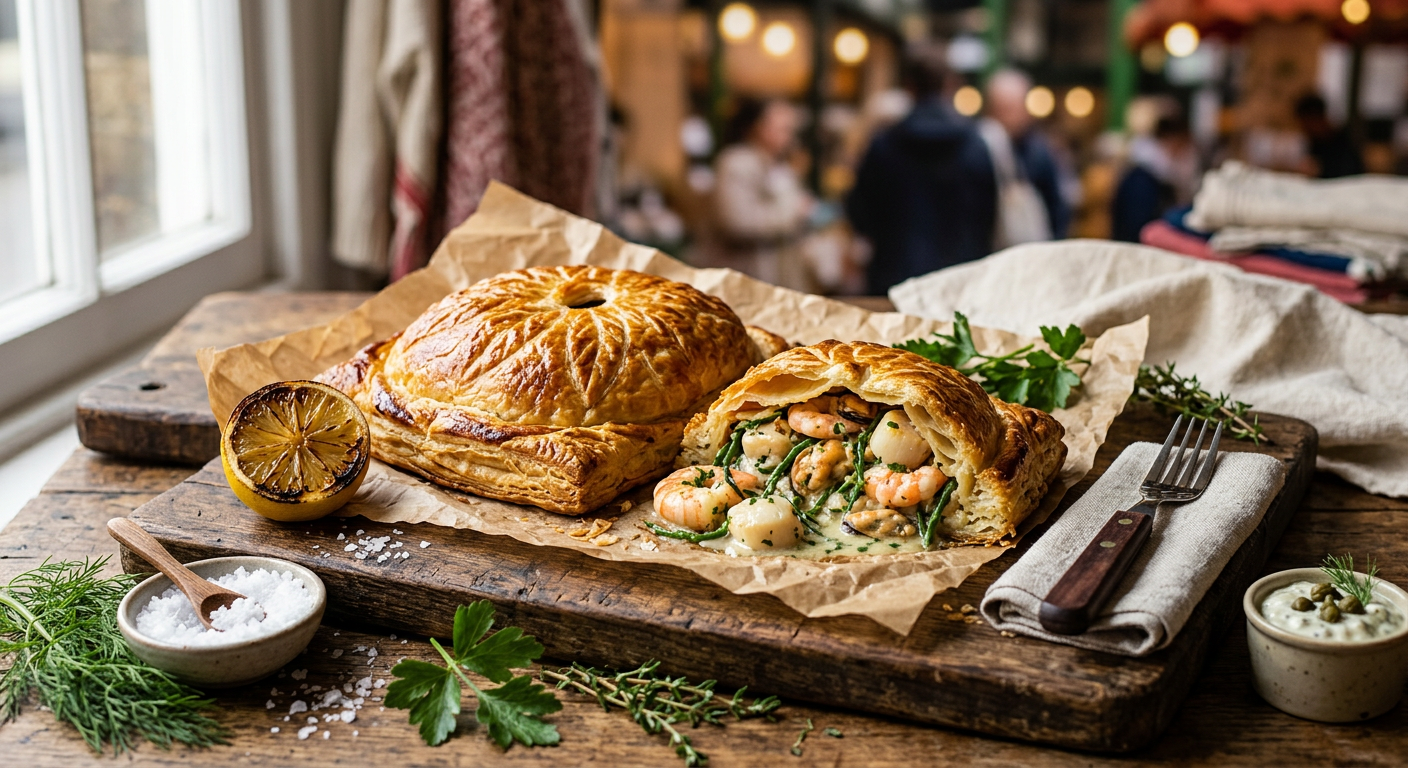 Seafood en Croute