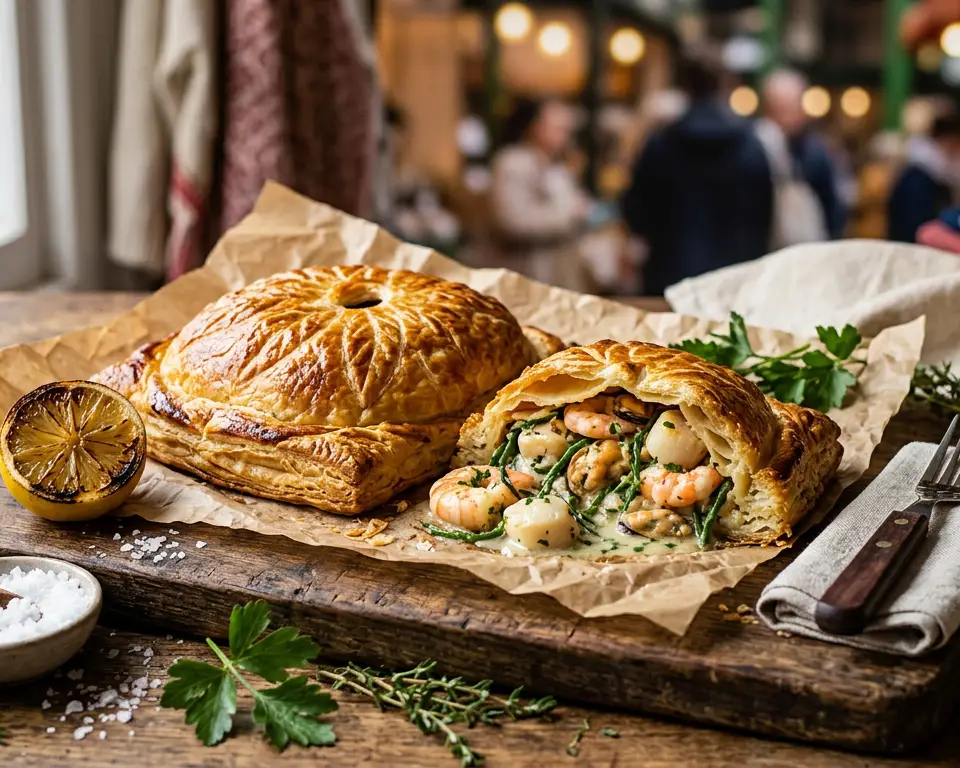Seafood en Croute