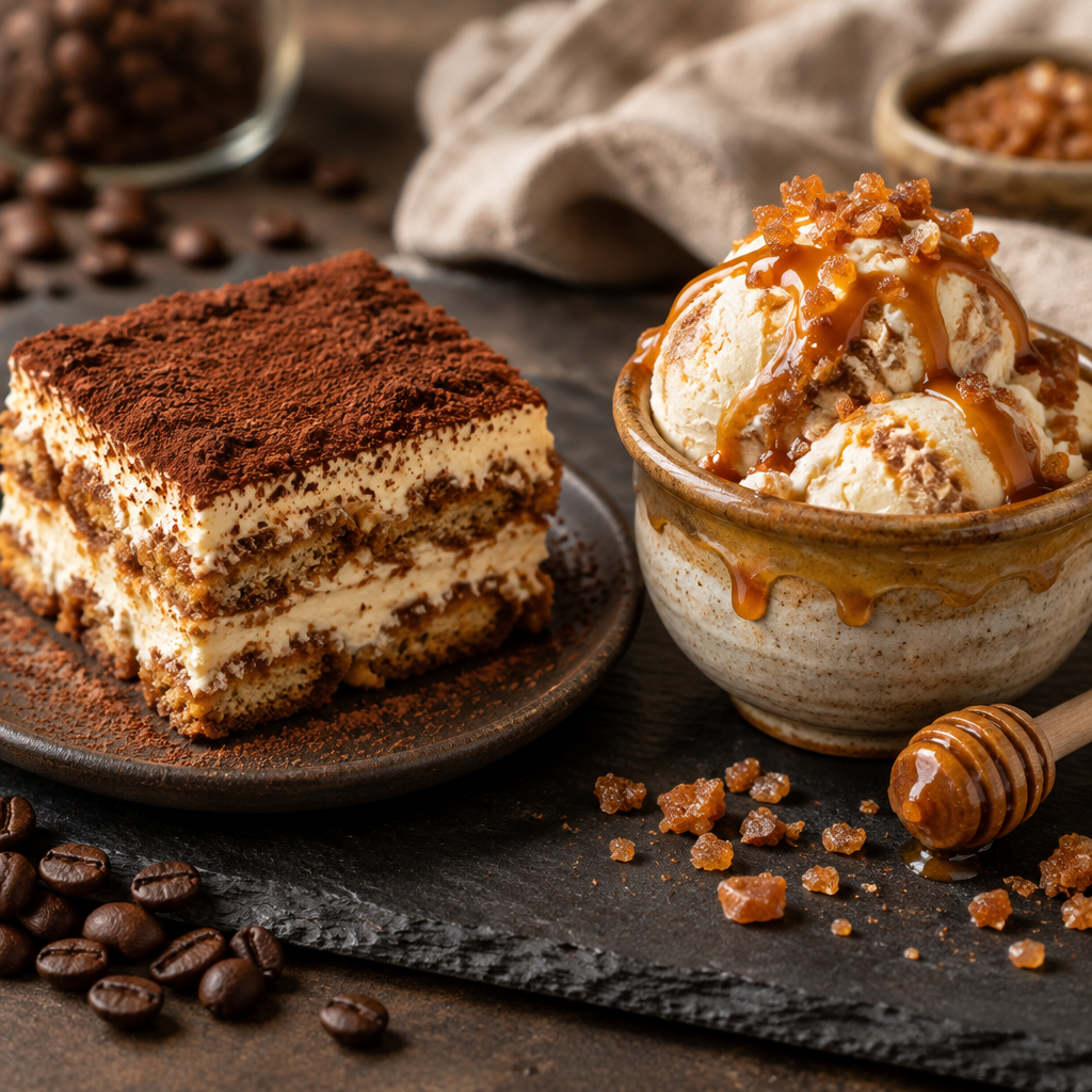 Tiramisu & Vanilla Toffee Honey Pot